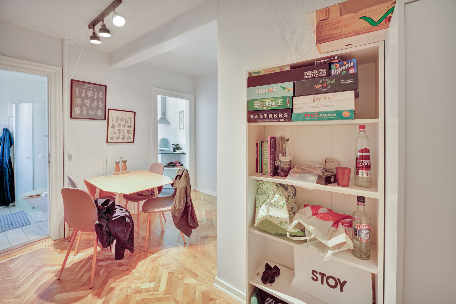 Vaskerum i studiebolig på Frederikssundsvej